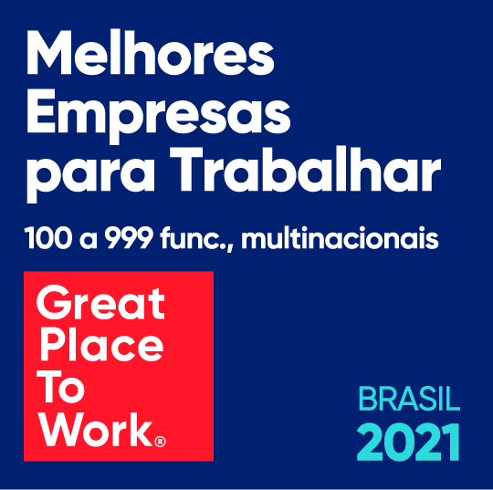 Selo Melhores GPTW - Brasil - 2021